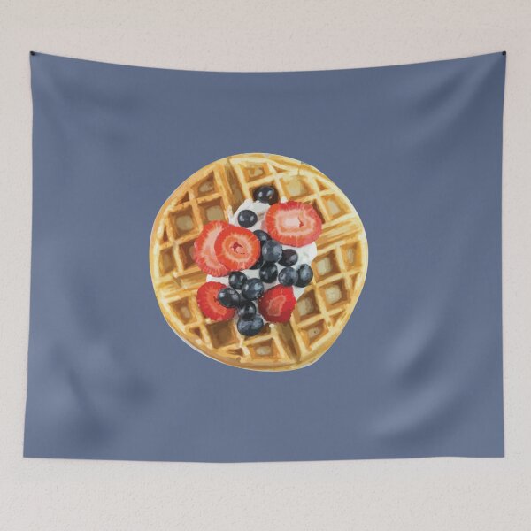 Item preview, Artistic VSCO girl waffle illustration   designed and sold by OscarOSullivan.