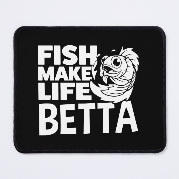 Item preview, Fish Make Life Betta designed and sold by FanaticTee.