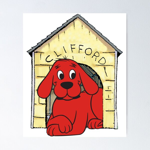 2003 Scholastic Entertainment Clifford Poster / Framed 16x20