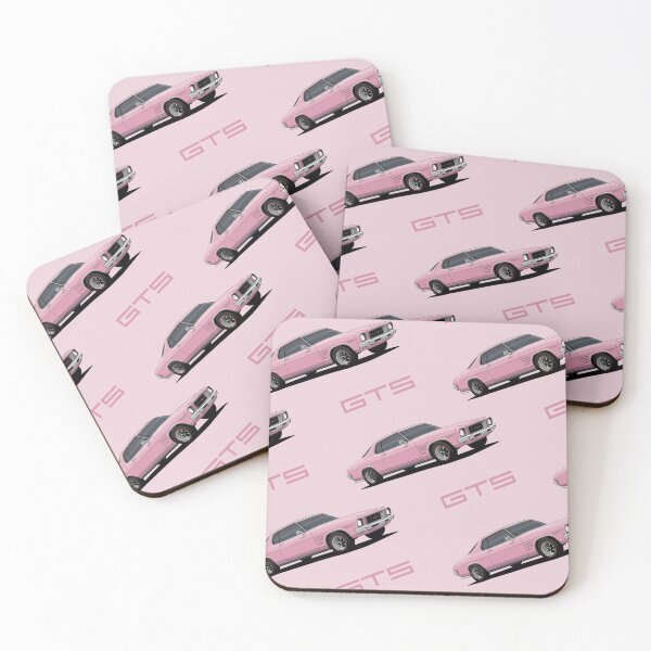 Item preview, Pink HQ GTS Monaro - pattern pink  designed and sold by mtsala illustrations.