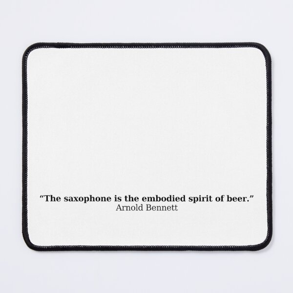 Item preview, Arnold Bennett quote designed and sold by Musicianst0re.