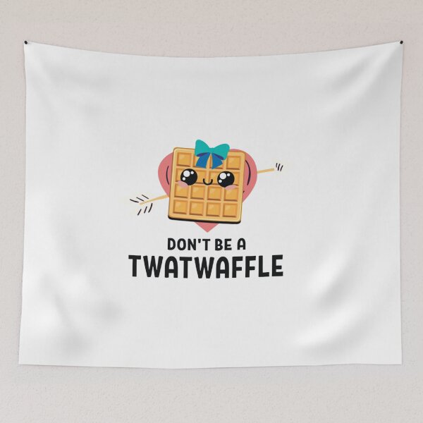 Item preview, don_t be a twatwaffle waffle eaters      designed and sold by OscarOSullivan.
