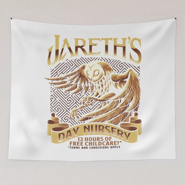Item preview, Jareth&x27;s Day Nursery - Inspired by Labyrinth Classic designed and sold by HeftyKeven.