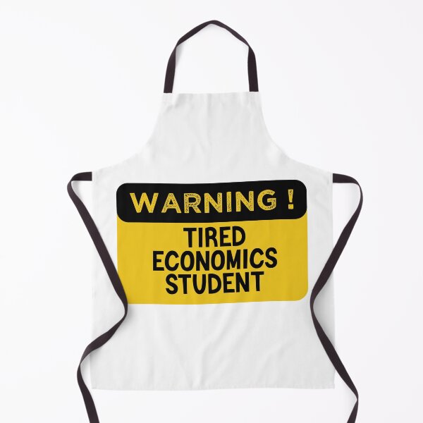Item preview, Warning Tired Economics Student - Funny Economics Student designed and sold by medbdj.