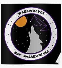 Werewolves Not Swearwolves Poster