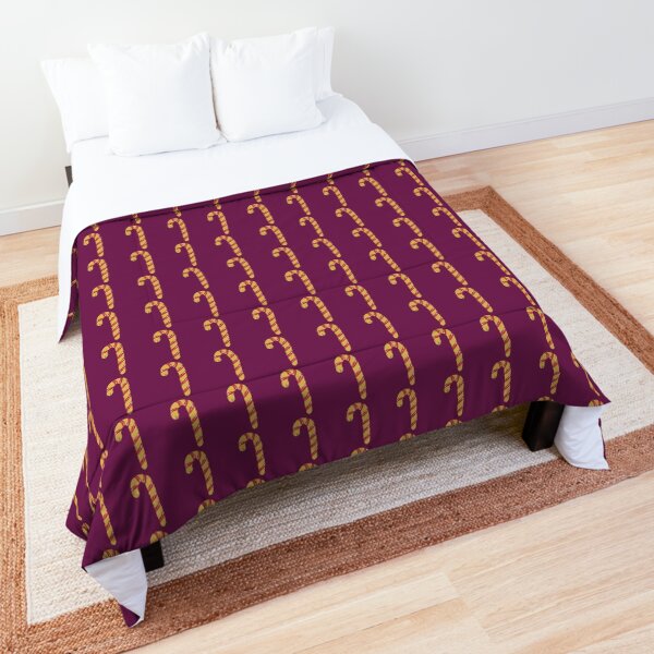 Yellow and Red Painted Candy Stick | Best GRD Designs Comforter