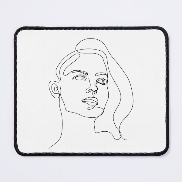 Item preview, Woman line portrait. One line woman face. Face line art designed and sold by TJprint.