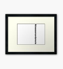 #sixseasonsandamovie - Community Framed Print
