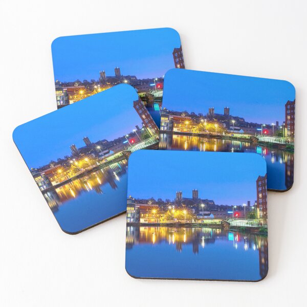 Item preview, Lincoln Brayford Waterfront At Night  designed and sold by Alisonchambers2.