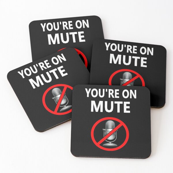 Item preview, You're On Mute Mic muted Funny designed and sold by Georgiodaccache.