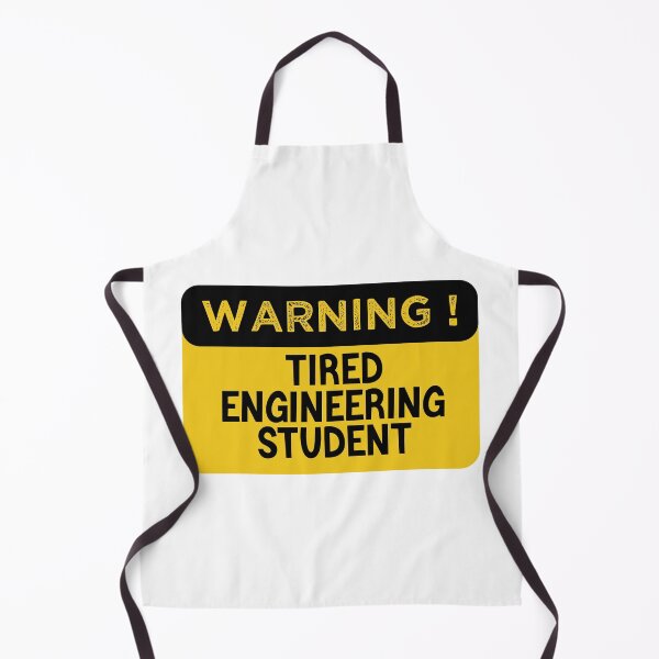 Item preview, Warning Tired Engineering Student - Funny Engineering Student designed and sold by medbdj.
