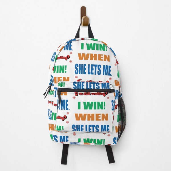 Item preview, I win! When she lets me. I’m still waiting. designed and sold by TJHstudio.