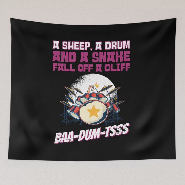 Item preview, Funny Percussion Drum Player Joke  designed and sold by HROC.
