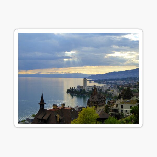 Montreux Evening Sticker
