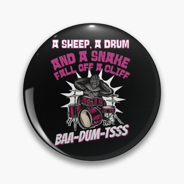 Item preview, Funny Percussion Drum Player Joke  designed and sold by HROC.