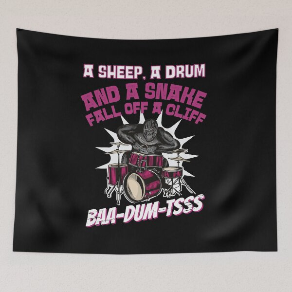 Item preview, Funny Percussion Drum Player Joke  designed and sold by HROC.