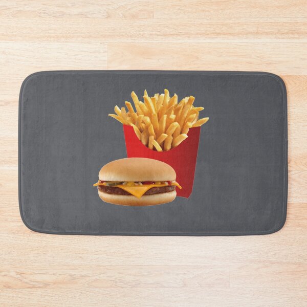 Item preview, Cheeseburger Hamburger and French Fries   designed and sold by OscarOSullivan.
