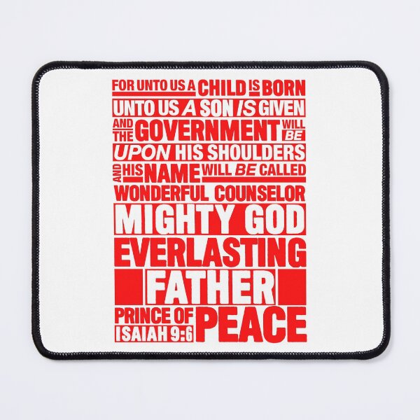 Item preview, Isaiah 9:6 Prince of Peace designed and sold by plushism.
