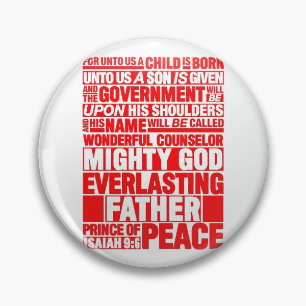 Item preview, Isaiah 9:6 Prince of Peace designed and sold by plushism.