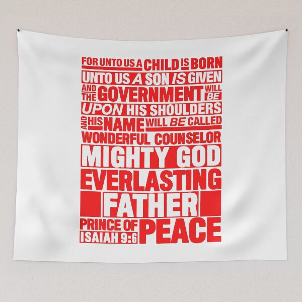 Item preview, Isaiah 9:6 Prince of Peace designed and sold by plushism.