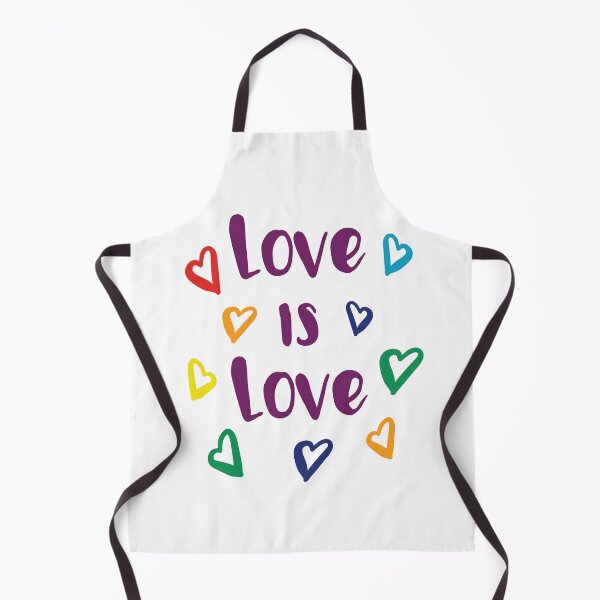 Item preview, Love is love. Phrase in LGBTQ+ colors. Safe Space Equality designed and sold by TJprint.