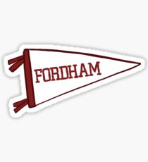 Fordham Flag Sticker