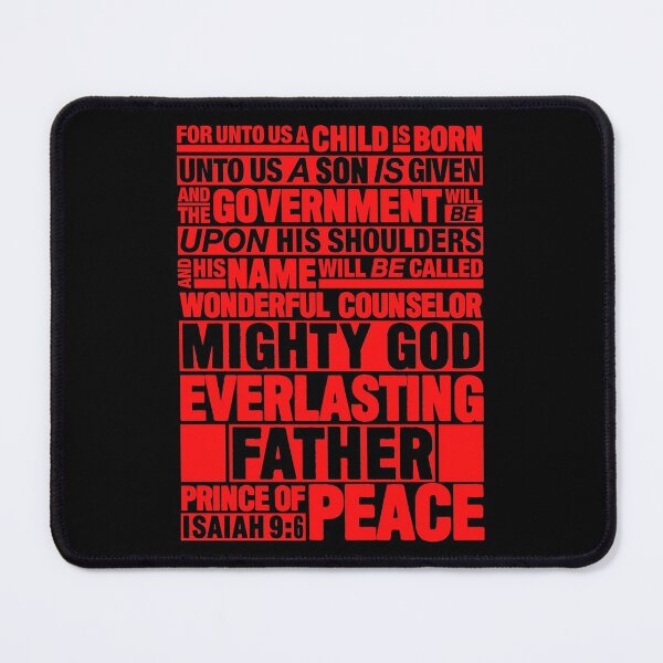 Item preview, Isaiah 9:6 Prince of Peace designed and sold by plushism.