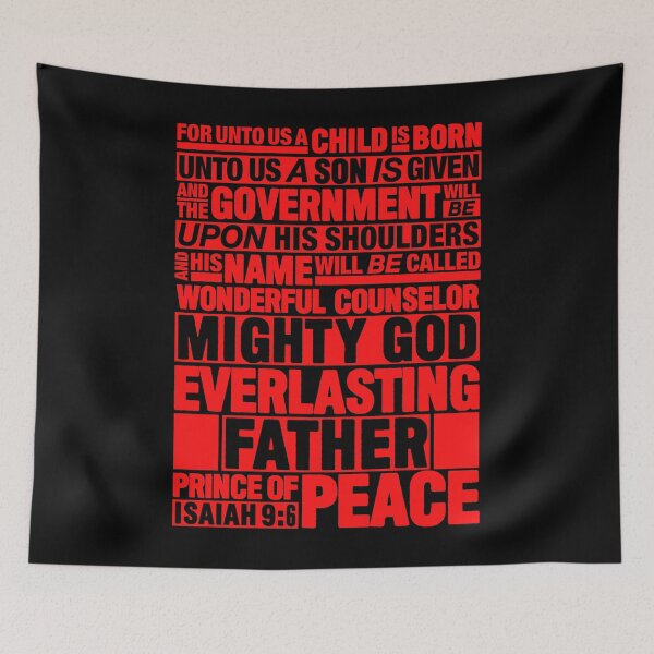 Item preview, Isaiah 9:6 Prince of Peace designed and sold by plushism.