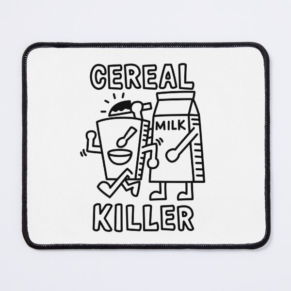 Item preview, Serial Killer - Cereal Killer Food Puns designed and sold by Suimon.