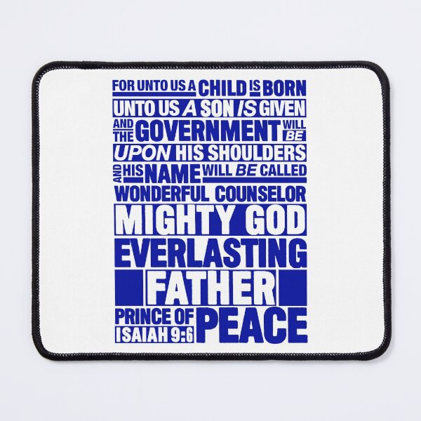 Item preview, Isaiah 9:6 Prince of Peace designed and sold by plushism.
