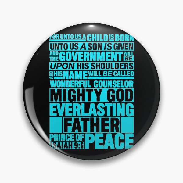 Item preview, Isaiah 9:6 Prince of Peace designed and sold by plushism.