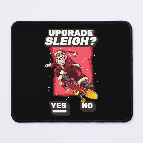 Artikelvorschau, Skateboarding Santa Sleigh Upgrade Video Gamer Weihnachtsgrafik entworfen und verkauft von GO SHIRT-TEE.