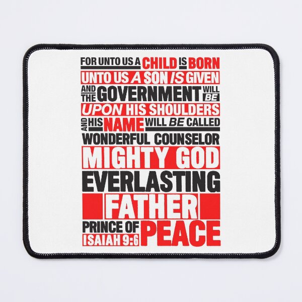 Item preview, Isaiah 9:6 Prince of Peace designed and sold by plushism.