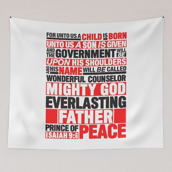 Item preview, Isaiah 9:6 Prince of Peace designed and sold by plushism.
