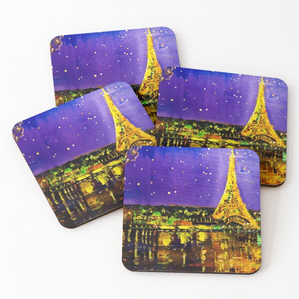 Item preview, Night Paris. Reflection in the river designed and sold by Natalia_Shchip.