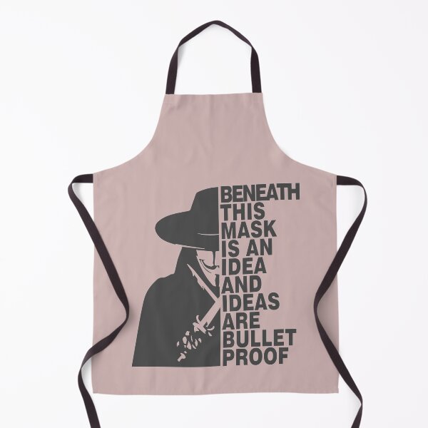 Item preview, Ideas Are Bulletproof - V for Vendetta   designed and sold by MogPrintss.
