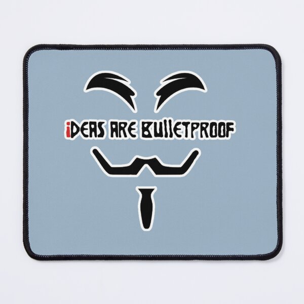 Item preview, Ideas Are Bulletproof T for designed and sold by MogPrintss.