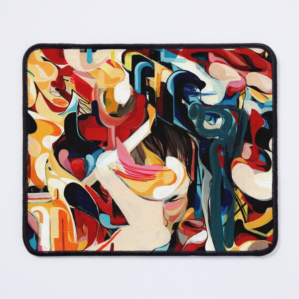Item preview, Expressive Abstract Composition painting  designed and sold by CatarinaGarcia.