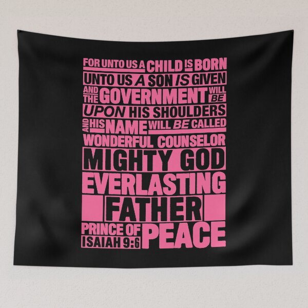 Item preview, Isaiah 9:6 Prince of Peace designed and sold by plushism.
