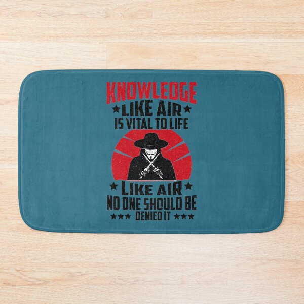 Item preview, Knowledge - quotes - v for vendetta   designed and sold by MogPrintss.