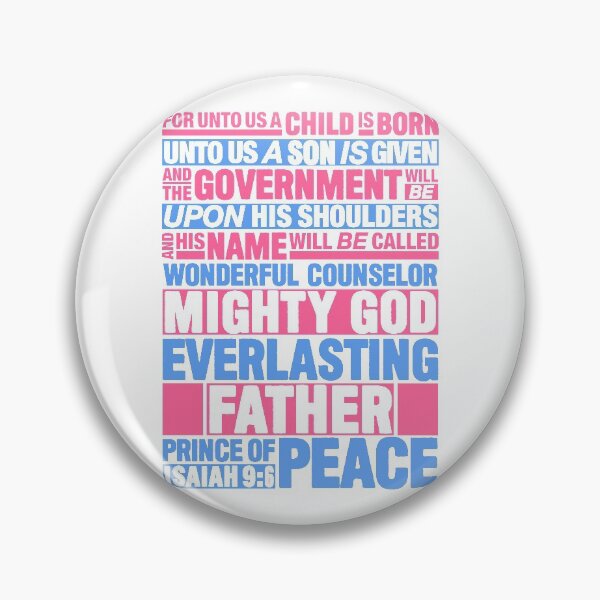 Item preview, Isaiah 9:6 Prince of Peace designed and sold by plushism.