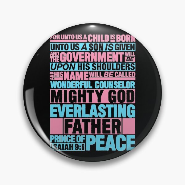 Item preview, Isaiah 9:6 Prince of Peace designed and sold by plushism.