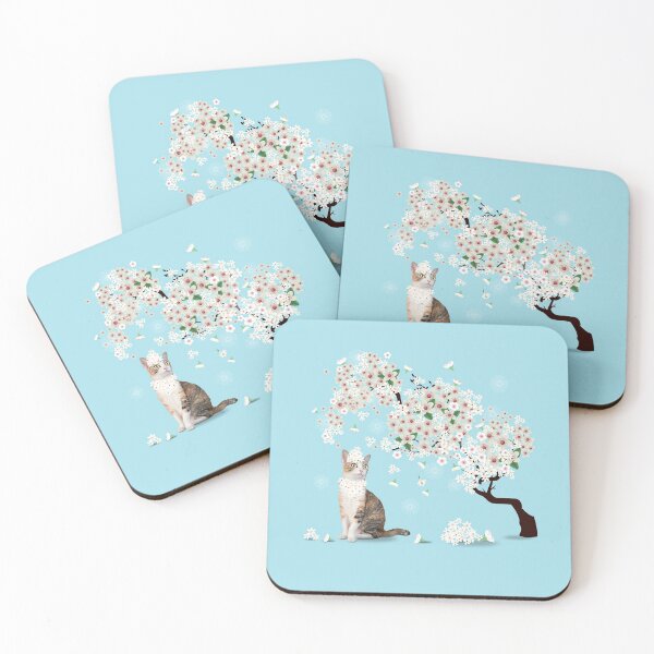 Item preview, White Cherry Blossom Kitty designed and sold by leBoosh-Designs.