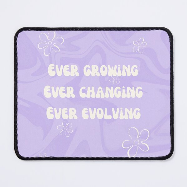 Item preview, Ever growing, Ever changing, Ever evolving - Aesthetic Purple Abstract Flowers designed and sold by mooneko.