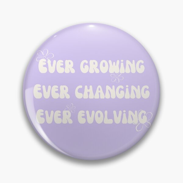 Item preview, Ever growing, Ever changing, Ever evolving - Aesthetic Purple Abstract Flowers designed and sold by mooneko.
