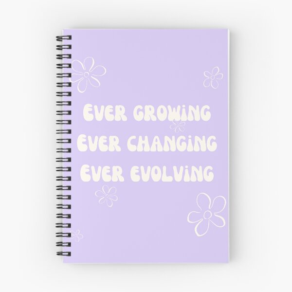 Item preview, Ever growing, Ever changing, Ever evolving - Aesthetic Purple Abstract Flowers designed and sold by mooneko.