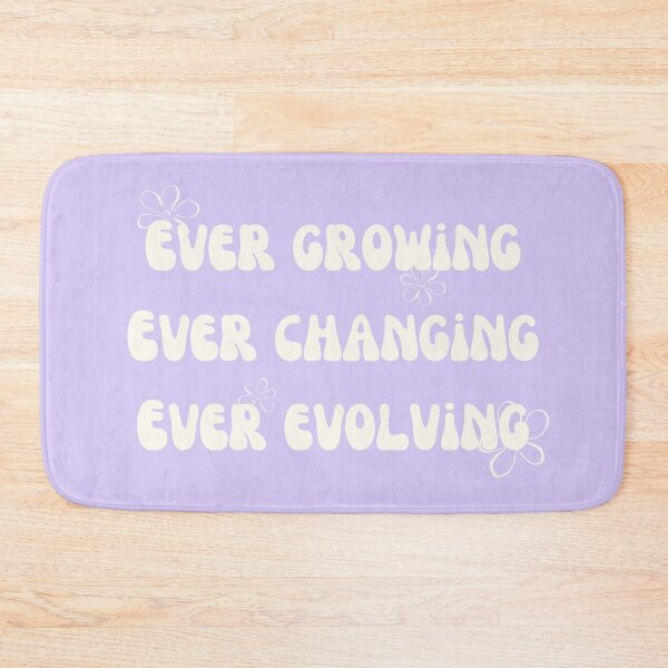 Item preview, Ever growing, Ever changing, Ever evolving - Aesthetic Purple Abstract Flowers designed and sold by mooneko.