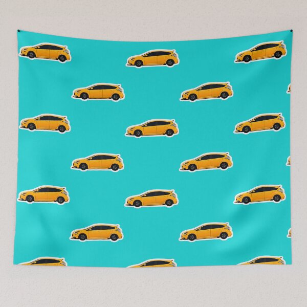 Item preview, TangerineYellow Ford Focus ST   designed and sold by OakideApparel.