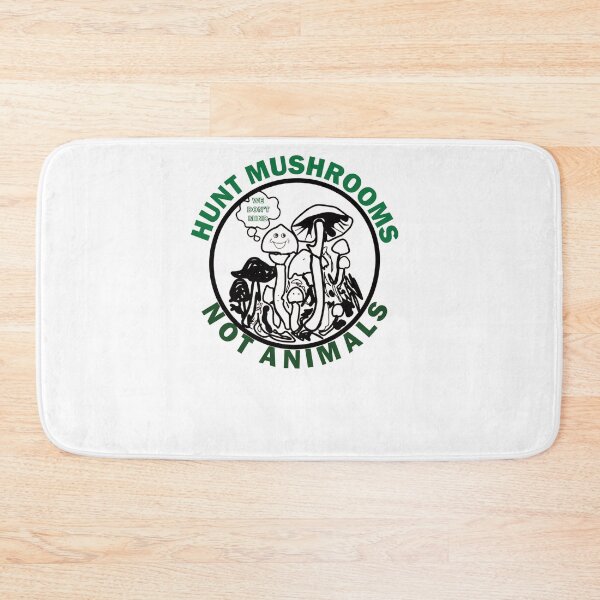Item preview, Mushrooms, not animals, should be hunted. designed and sold by ShreyaGulati.