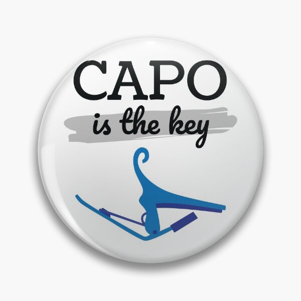 Item preview, Capo is the Key Blue Capo Light Theme designed and sold by nightsworthy.